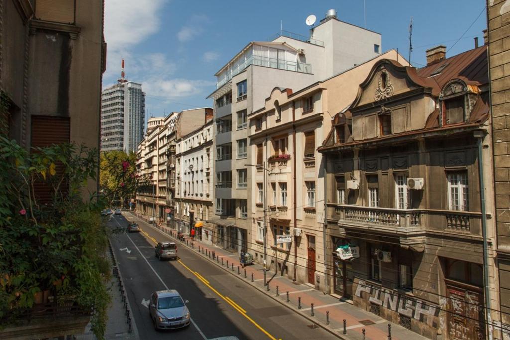 City Center Apartment With Balcony Beograd Eksteriør bilde